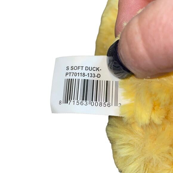 Walmart Plush Duck Ribbon Bow Nursery Shower Stitched Eyes Stuffed Animal 8" - Picture 7 of 9